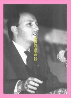 CPM CHENOVE  7 Fevrier 1986 Laurant Fabius 1er Ministre , S Adresse Aux Cheneviliers - Chenove