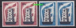 Europa Cept 1956 Netherlands 2v (pair) ** Mnh (15279) - 1956