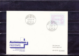 Suisse - Timbres Automates - Lettre De 1981 - Sellos De Distribuidores