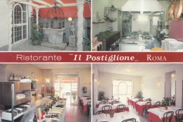 BF23666 Hostaria Pizzeria Roma Di Marchesani Antonio N  Italy   Front/back Image - Bar, Alberghi & Ristoranti