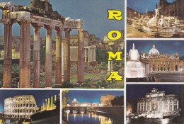 BF23669  Roma  Italy   Front/back Image - Multi-vues, Vues Panoramiques