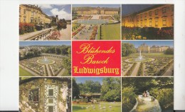 BF23860 Ludwigsburg Wurtt Residenzschloss Und Bluhen  Germany   Front/back Image - Ludwigsburg