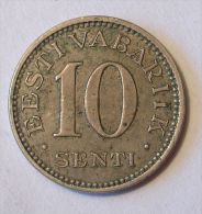 Estland Estonia Estonie 10 SENTI 1931 - Estonia