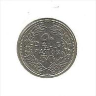 B12 Lebanon 50 Piastres 1971. Liban - Lebanon