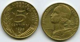 France 5 Centimes 1993 3 Plis GAD 175 KM 933 - 5 Centimes