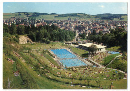 Münsingen, Verlag Pierron S 885 (Schimmbad, Piscine) - Münsingen