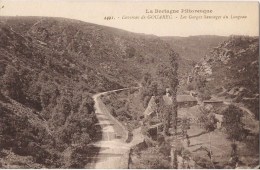 ENVIRONS DE GOUAREC LES GORGES SAUVAGES DU LONGEAU CPA NO 4491 - Gouarec