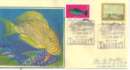 AUSTRALIE. La Pêche Sur La Rivière Acheron, Etat Du Victoria, Une Belle Lettre Adressée à Darwin - Covers & Documents