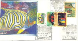 AUSTRALIE. La Pêche Sur La Rivière Acheron, Etat Du Victoria, Une Belle Lettre Adressée à Darwin - Postmark Collection