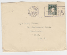 Lettre Timbrée De L'EIRE Pour Les U.S.A.1936 - Lettres & Documents