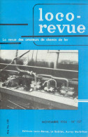 Loco-revue/La Revue Des Amateurs De Chemin De Fer/Novembre 1956 - N° 157 - Modélisme