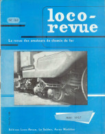 Loco-revue/La Revue Des Amateurs De Chemin De Fer/Mai 1957 - N° 162 - Model Making