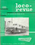 Loco-revue/La Revue Des Amateurs De Chemin De Fer/Juillet 1957 - N° 164 - Modelbouw