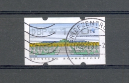 1996   N° 2 DBP * 1 0 0 *  DOS   N°  0315  DISTRIBUTEURS PHOSPHORESCENT 29.7.97  OBLITÉRÉ - Roller Precancels