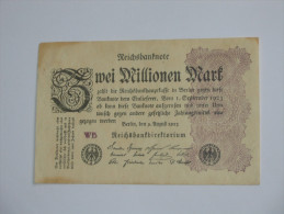 2 000 000 Zwei Millionen Mark 1923 -  Reichsbanknote - Germany - Allemagne **** EN ACHAT IMMEDIAT **** - 2 Millionen Mark