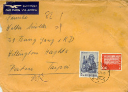 Airmail  Uster - Peitan Taipei           1971 - Brieven En Documenten
