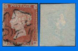 GB 1841-0135, QV 1d Pale Red-Brown Letters O-G SG9 Plate 33 (Spec BS22), MC Cancel - Oblitérés