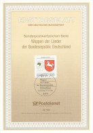 BRD / First Day Sheet (1993/28) 53111 Bonn 1: Coat Of Arms Of The Lands Of Federal Republic Of Germany: Niedersachsen - Otros & Sin Clasificación