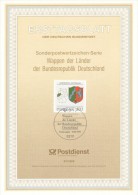 BRD / First Day Sheet (1993/32) 53111 Bonn 1: Coat Of Arms Of The Lands Of Federal Republic Of Germany: Nordrhein-Westf. - Otros & Sin Clasificación