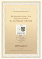 BRD / First Day Sheet (1994/11) 53111 Bonn 1: Coat Of Arms Of The Lands Of Federal Republic Of Germany: Sachsen - Sonstige & Ohne Zuordnung