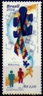 Brasil 2014 **  MERCOSUR. Lucha Contra La Discriminación - Autismo.  See Description. - Unused Stamps