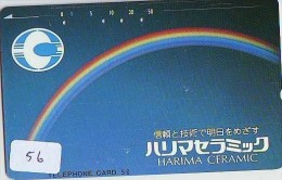 ARC EN CIEL - RAINBOW - Regenboog - Regenbogen Phonecard Telefonkarte (56) - Astronomùia