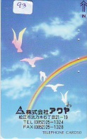 ARC EN CIEL - RAINBOW - Regenboog - Regenbogen Phonecard Telefonkarte (93) - Astronomie