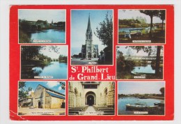 SAINT PHILBERT DE GRAND LIEU EN 1972 - MULTIVUES - LEGER PLI ANGLE BAS A GAUCHE - Saint-Philbert-de-Grand-Lieu