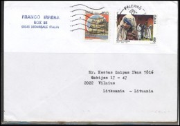 ITALY ITALIA Postal History Envelope IT 001 Mother Teresa Palermo Cancellation - Altri & Non Classificati