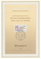 BRD / First Day Sheet (1993/14) 5300 Bonn 1: 900 Years Benedictine Abbeys Of Maria Laach And Bursfelde - Abdijen En Kloosters