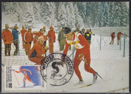 5698. Bulgaria, 1992, Candidate For The Winter Olympic Games, CM - Cartas & Documentos