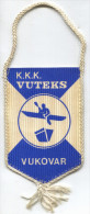 Rowing, Kayak, Canoe - KKK VUTEKS, VUKOVAR, Croatia, Vintage Pennant - Roeisport