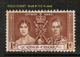 GOLD COAST    Scott  # 112 VF USED - Costa De Oro (...-1957)