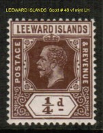 LEEWARD ISLANDS    Scott  # 46* VF MINT LH - Leeward  Islands