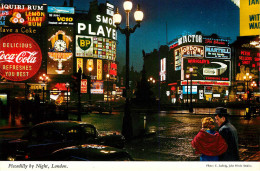 Royaume-Uni - Angleterre - Londres - London - Picadilly Circus - Picadilly By Night - Coca Cola - Voitures - Automobile - Piccadilly Circus