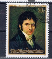 RWA+ Ruanda 1971 Mi 449 Ludwig Van Beethoven - Used Stamps