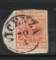 W1573 - LOMBARDO VENETO , Il 15 Cent Usato - Lombardy-Venetia
