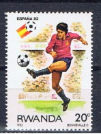 RWA+ Ruanda 1982 Mi 1179 Mnh Fußball - Ungebraucht