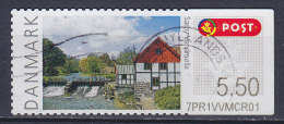 Denmark 2009 Mi. 49 Automatmarke ATM Frama Label Wassermühlen Water Mills Moulin Sæby Vandkraftværk - Automatenmarken [ATM]