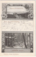 NEUBRANDENBURG Nemerower Holz Hieronymus Dampfer Brücke Jugendstil 15.8.1906 Gelaufen - Neubrandenburg