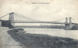 PICARDIE - 60 - OISE - BORAN  SUR OISE Près LYS CHANTILLY Le Pont Suspendu - Boran-sur-Oise