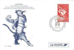 Frankreich / France - Ganzsache Postkarte Sonderstempel / Postcard Special Cancellation (R104) - Pseudo-entiers Officiels