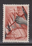 NVPH Nederland Netherlands Pays Bas Niederlande Holanda 294 MLH ; Padvinderij, Scouting, Scoutisme, Scoutismo 1937 - Ungebraucht