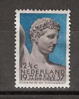 NVPH Nederland Netherlands Pays Bas Niederlande Holanda 295 MLH ; Padvinderij, Scouting, Scoutisme, Scoutismo 1937 - Ungebraucht