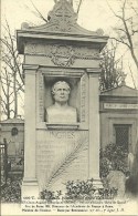 PARIS - Cimetière Le Père LACHAISE Historique Tombeau INGRES Jean-Auguste-Dominique, Peintre. Buste Par Bonnassieux - Distrito: 20