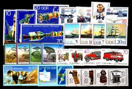 DDR Steckkarte Komplette Ausgaben Postfrisch - Lots & Kiloware (max. 999 Stück)