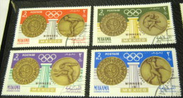 Manama 1968 Gold Medal Winner Of Olympic Games - Mexico City, Mexico X4 - Used - Manama