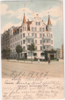 KIEL Hampels Restaurant Color Belebt 19.1.1907 Gelaufen Nach Lichtenwalde Breslau - Kiel
