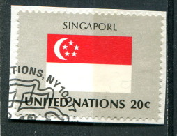 Nations Unies 1981 - YT 354 (o) Sur Fragment - Used Stamps