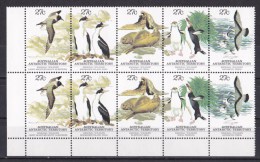 Australian Antarctic 1983 Wildlife Block Of 10 MNH - Unused Stamps
